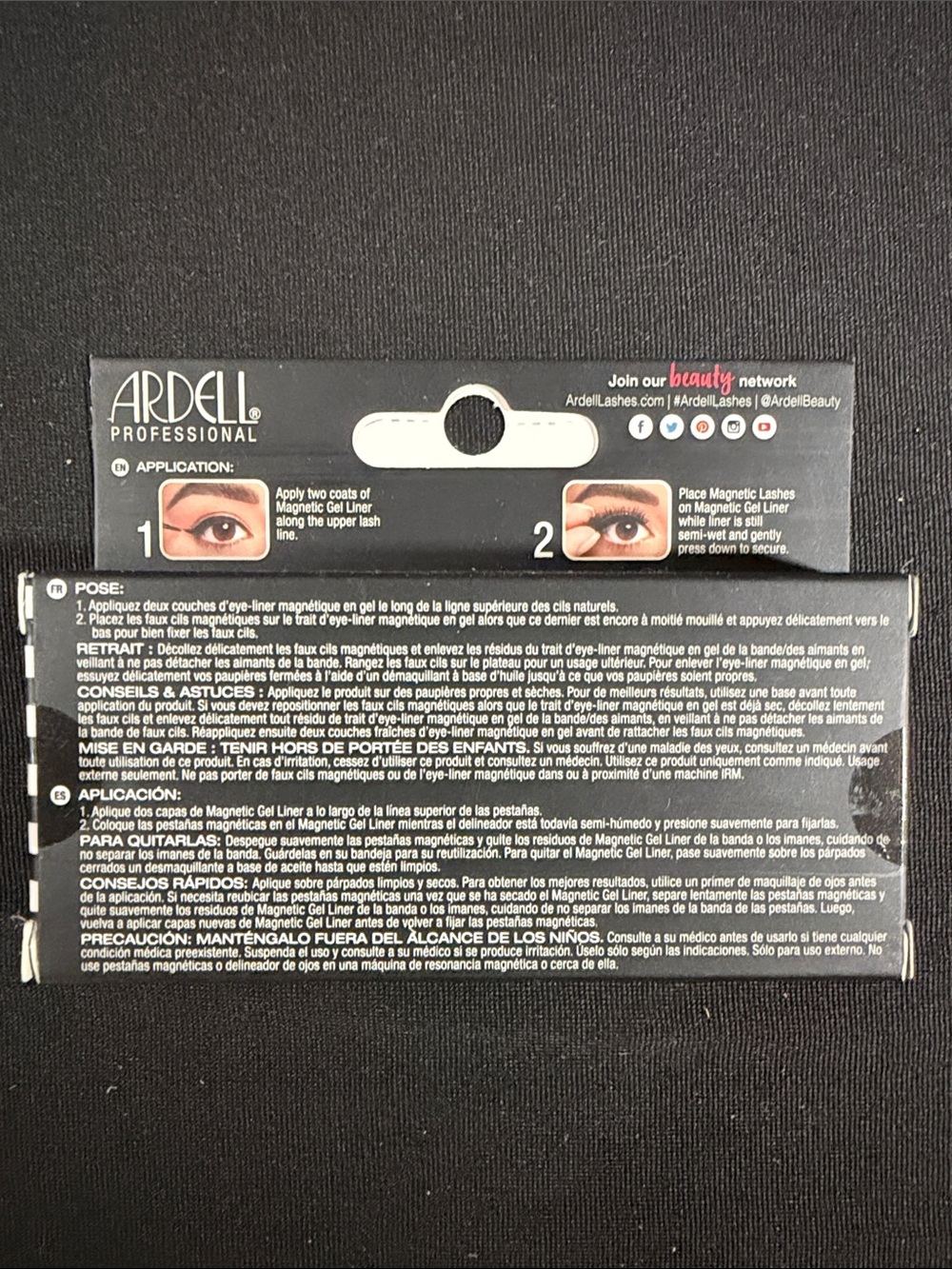 Bulk Ardell Wispies False Eyelashes Lot: 6x Magnetic Singles + 6-Pair Pack - Picture 5 of 6
